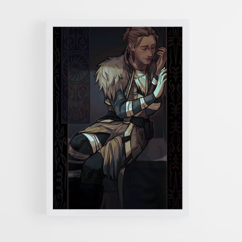 Poster L'Élégance du Héros – affiche Dragon age (vue 3)